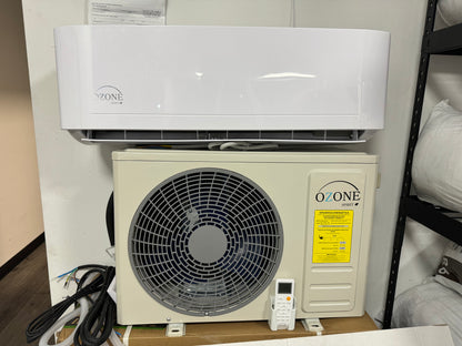 Ozone 12,000 BTU Conventional Mini Split AC and Heat 110v Wifi