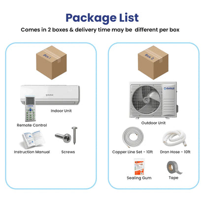 Aurus 12,000 BTU Mini Split